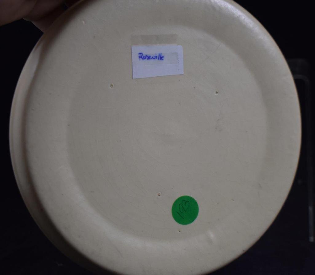 Roseville child's plate