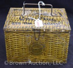 Patterson's Seal Cut Plug tobacco tin lunch box