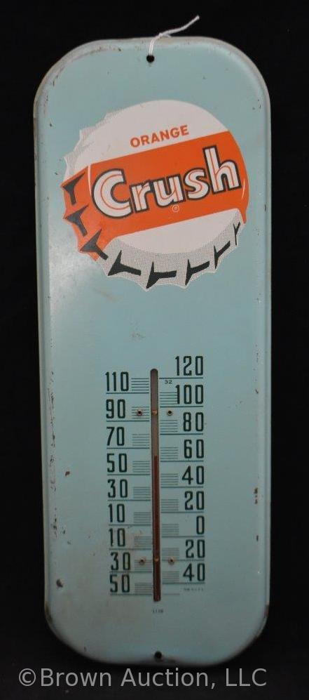 Orange Crush advertising thermometer