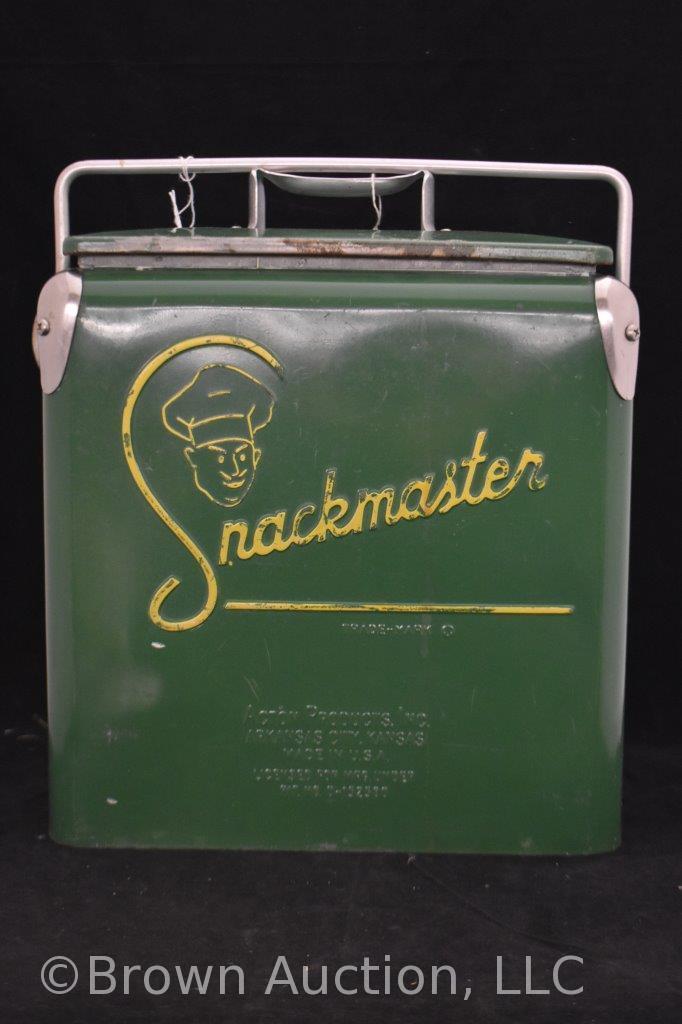 1950's Action Products "Snackmaster" cooler (Arkansas City, KS)