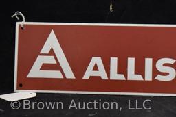 Allis Chalmers aluminum name plate