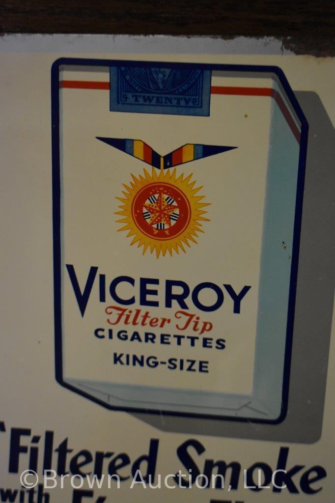 Viceroy Filter Tip cigarettes dst flange advertising sign
