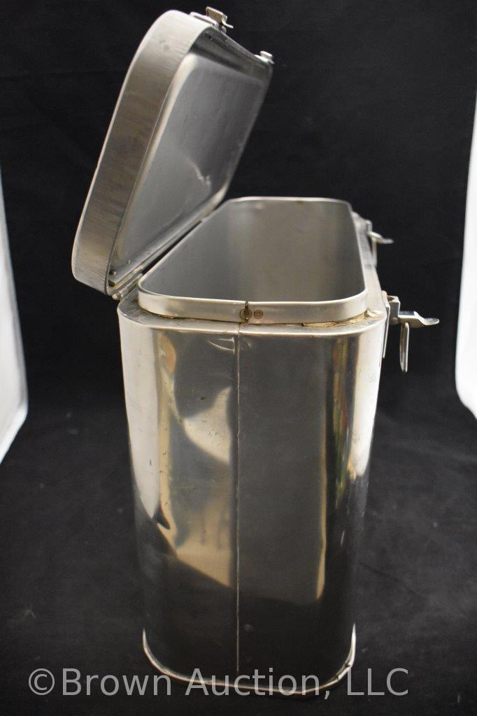 Rare Coca-Cola stainless steel airline cooler