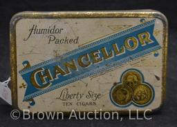 Humidor Packed Chancellor cigars tin