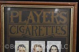 John Player & Sons advertising Cigarettes card poster