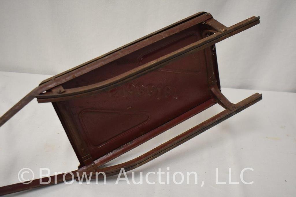 Vintage "Skeeter" stand up ice sled