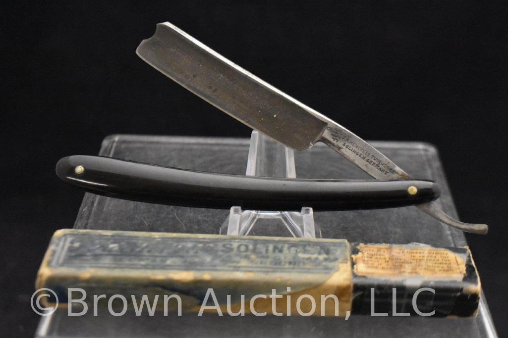 J.A. Henckels Hollow Ground (Germany) straight razor