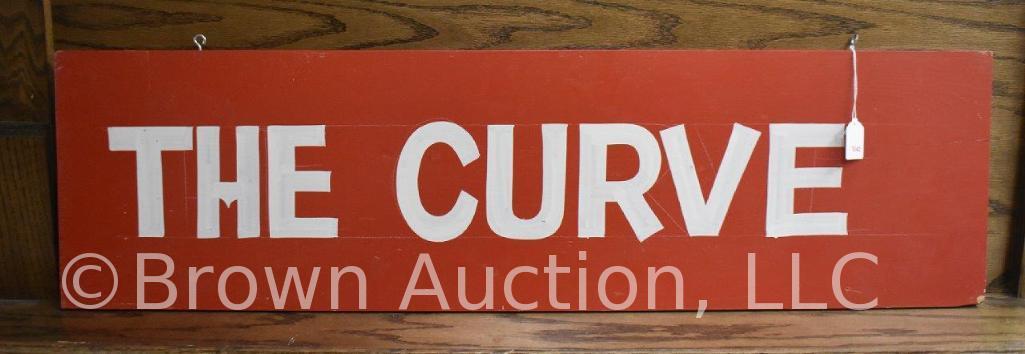Burma Shave double sided wooden sign