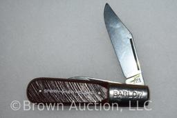 (6) Pocket knives incl: Barlow, Buck, Keen Kutter, Sabre