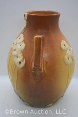 Roseville Primrose 767-8" vase, tan