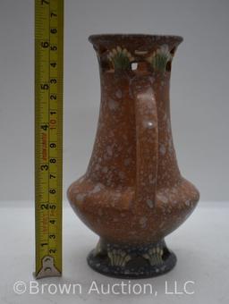 Roseville Ferella 499-6" vase, tan