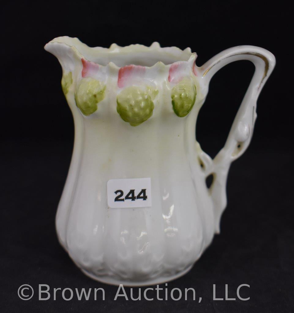 Porcelain hand painted 4" creamer