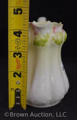 Porcelain hand painted 4" creamer