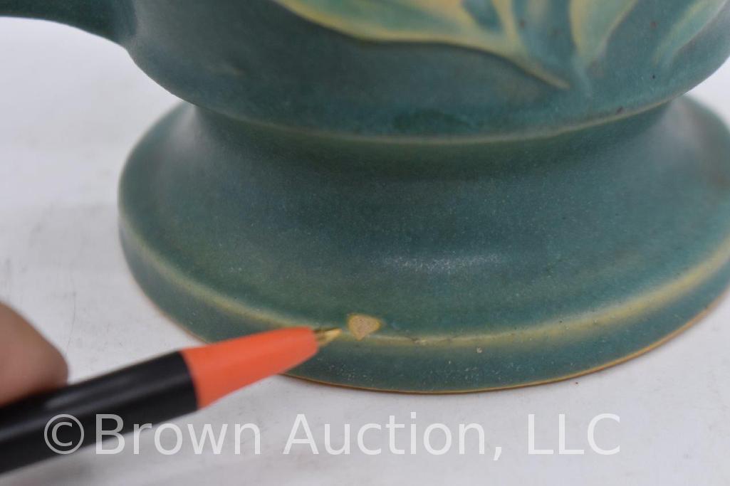 Roseville Foxglove 48-8" vase, green