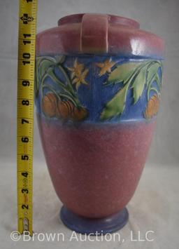 Roseville Baneda 599-12" vase, pink