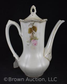 R.S. Prussia coffee pot, red mark