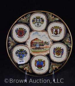 Pfalztheater/Kaiserslautern 9.5"d wall platter