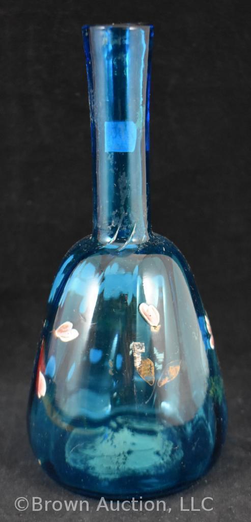 (4) Assorted glass bitter's/barber bottles