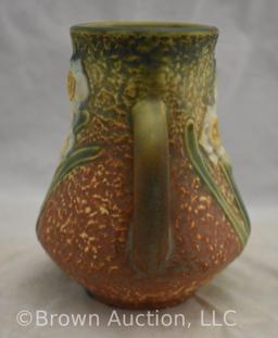 Roseville Jonquil 5" vase w/dbl. handles