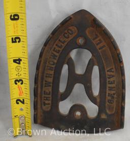 (3) Cast Iron trivets