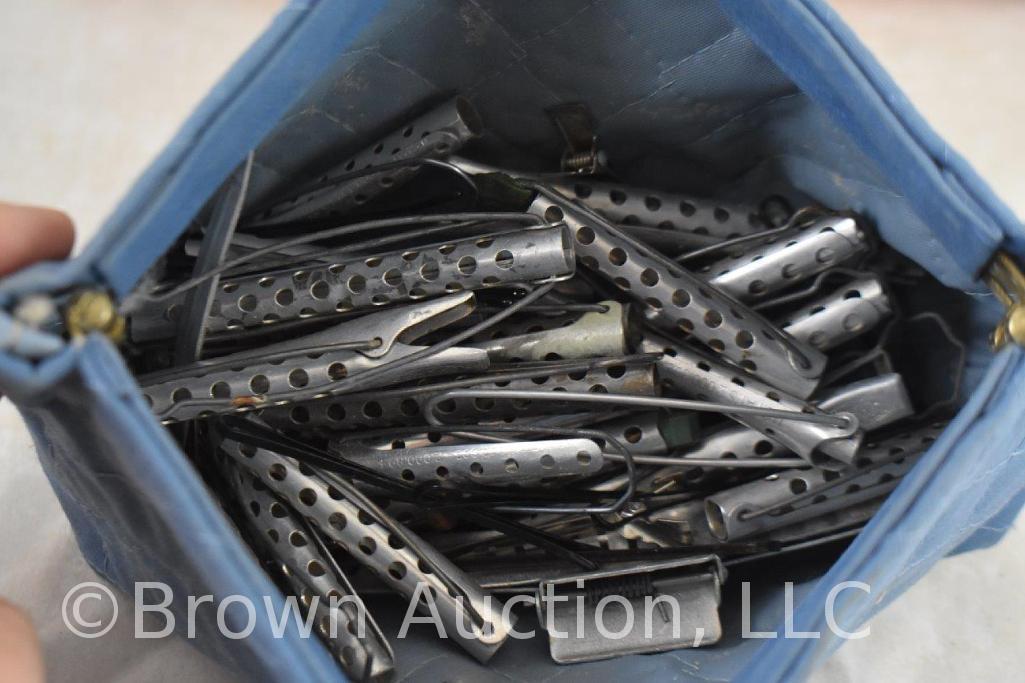 Assortment of hair styling tools and utensils