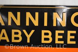 Manning's Baby Beef ssp sign