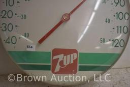 7Up Ohio jumbo dial advertising thermometer