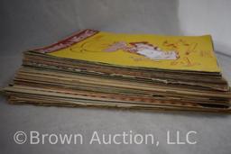 60+ pieces of old sheet music, great shape for the most part
