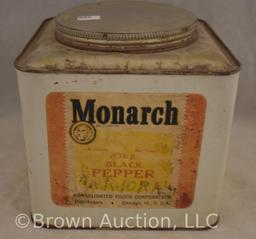 (4) Old tins