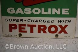 Texaco Sky Chief Su-preme ssp pump plate