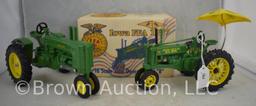 (2) John Deere tractors