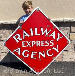 Railway Express Agency SSP sign