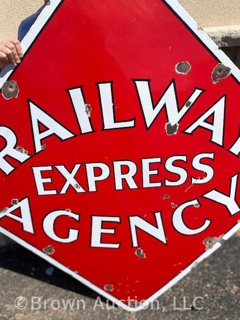 Railway Express Agency SSP sign