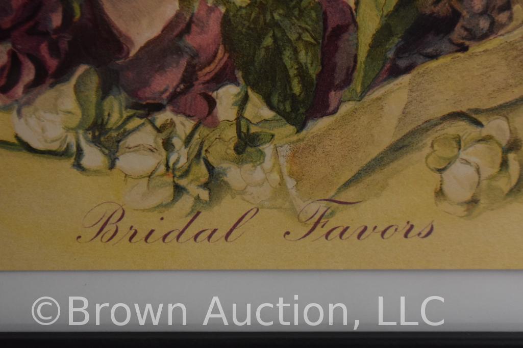 Mary E Hunt "Bridal Favors" yard long print