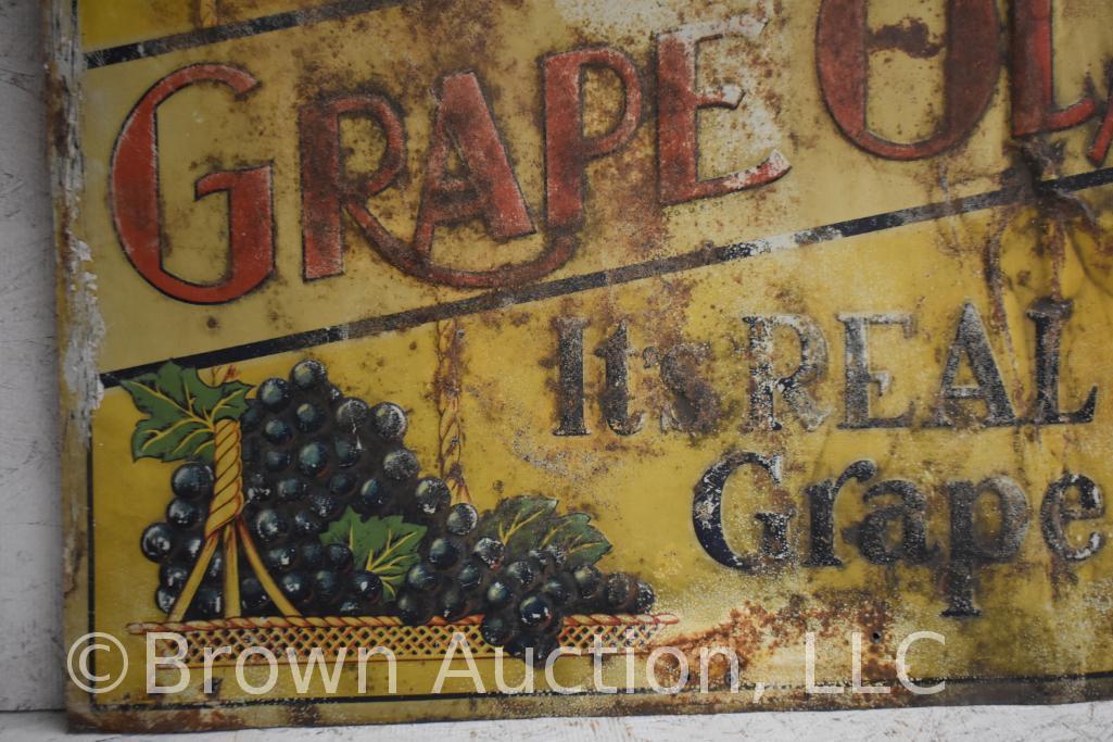 Grape Ola sst advertising sign