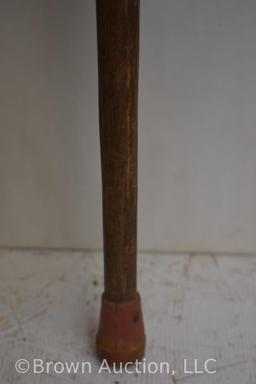 (3) Wood canes