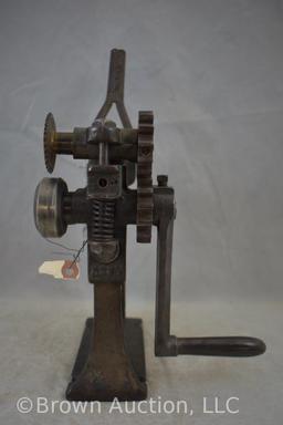 Cast Iron Progressive Shoe Machinery Co. X235 leather tool