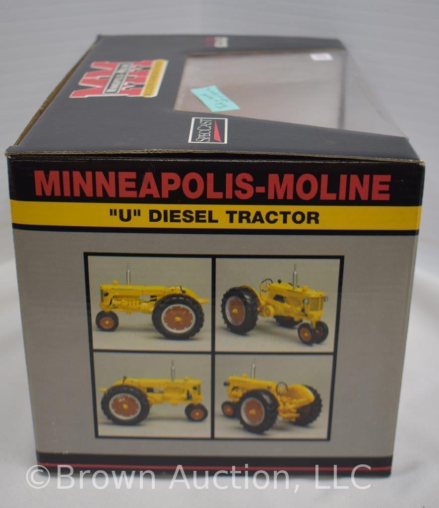 Minneapolis-Moline highly detailed "U" diesel die-cast metal tractor