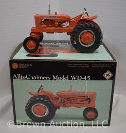 Allis-Chalmers Model WD-45 die-cast metal tractor