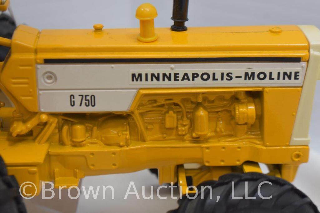 Minneapolis-Moline G750 die-cast metal tractor