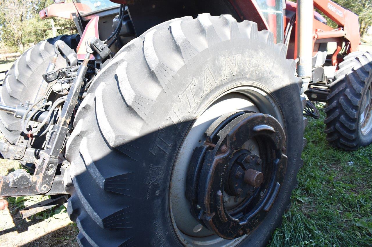 2000 Caseih Mx150 Mfwd Tractor With Gb760 Front-end Loader, 7,395 Hours, 3 Pt. , Pto, 3 Hyd, 144 Hp