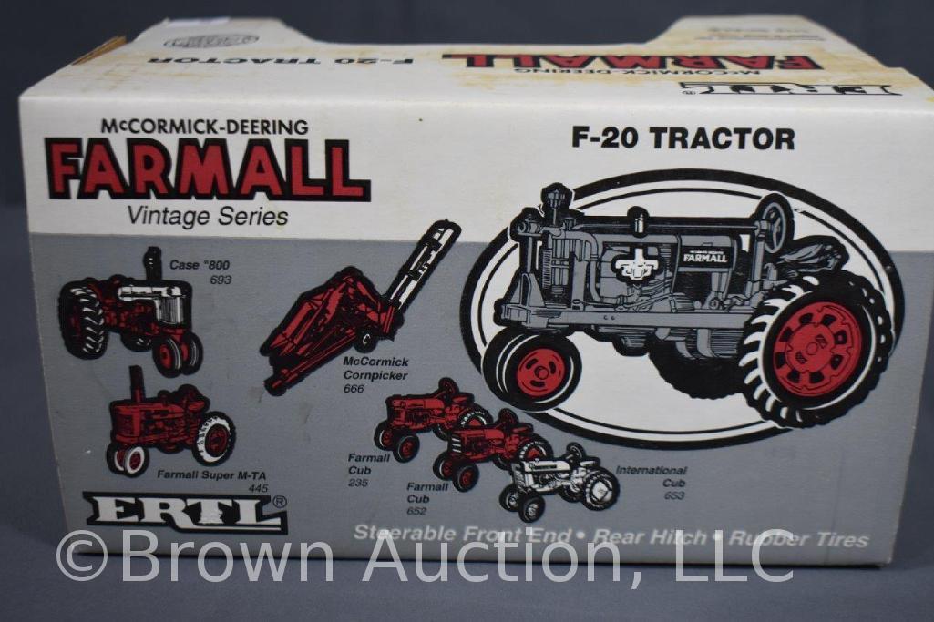 Farmall F-20 diecast tractor, gray