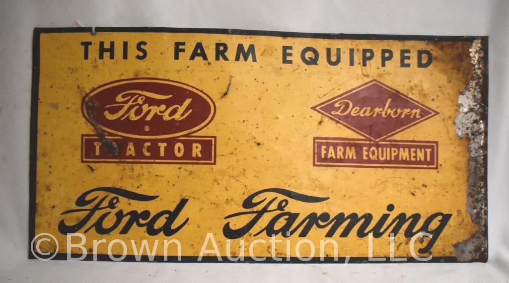 Ford Farming SST advertising sign