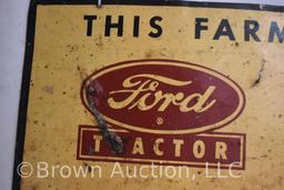 Ford Farming SST advertising sign