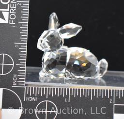 Swarovski Crystal 1.5"h rabbit, original box