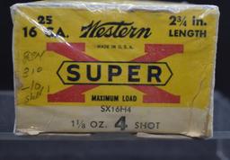 Western Super X 16 ga. ammo/box