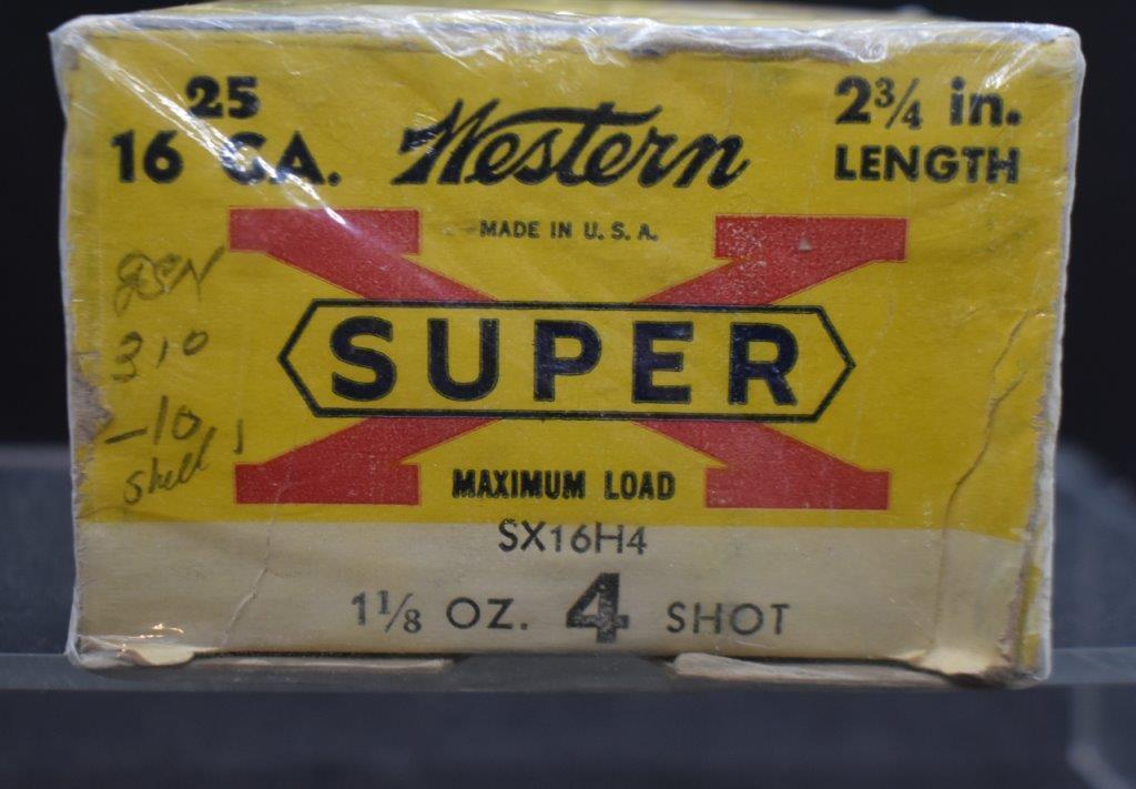 Western Super X 16 ga. ammo/box