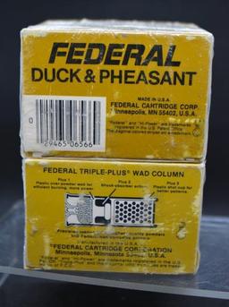 (2) Federal "Duck and Pheasant" 20 ga. ammo/boxes