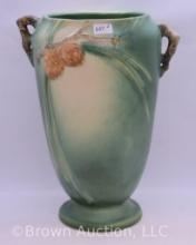 Roseville Pine Cone 709-10" vase, green