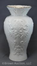 Lenox 16" Georgian pattern vase with gold trim